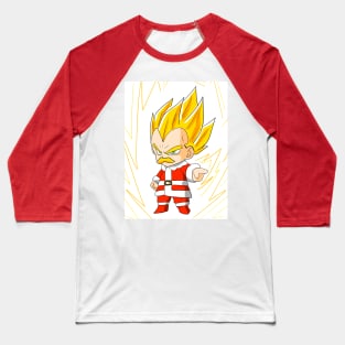 Santa Vegeta in super saiyan christmas in dragonball Baseball T-Shirt